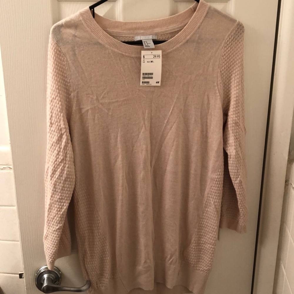 3/4 sleeve sweater
